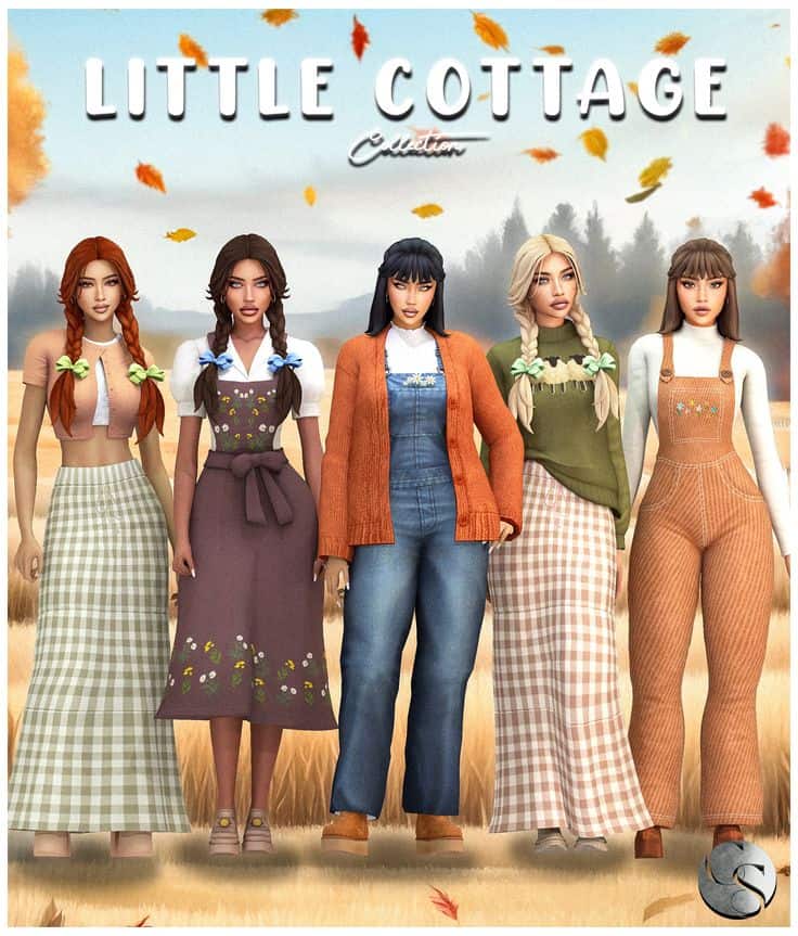 sims 4 cottagecore clothes