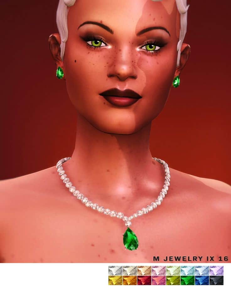 sims 4 diamond jewelry set