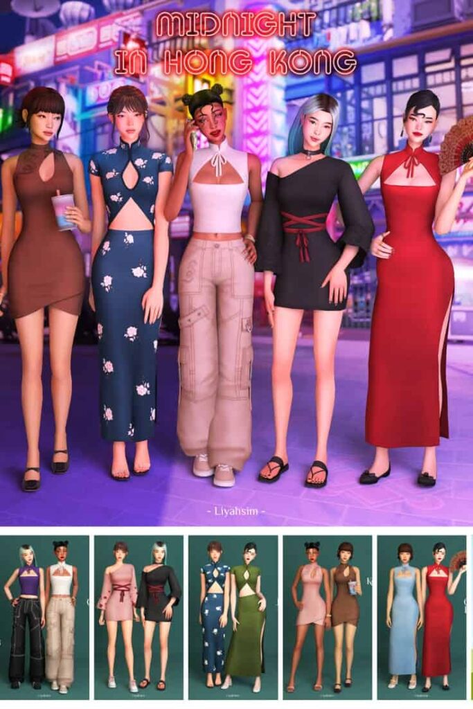 sims 4 female cc clothes packs