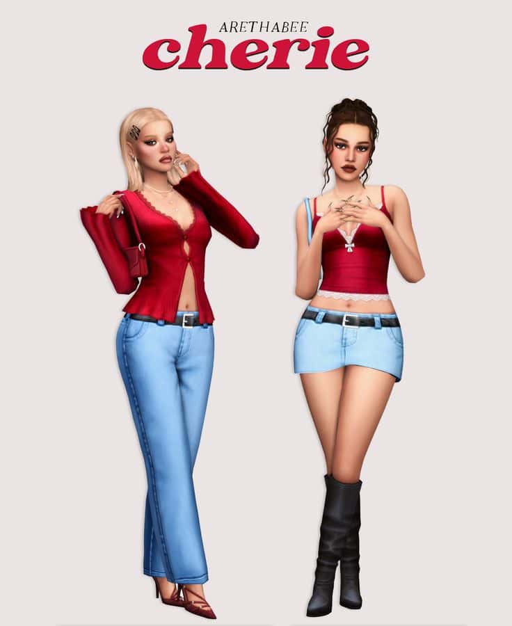 sims 4 female clothes collection
