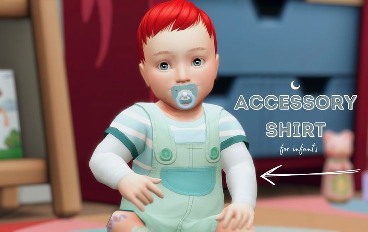 sims 4 infant accessory shirts cc
