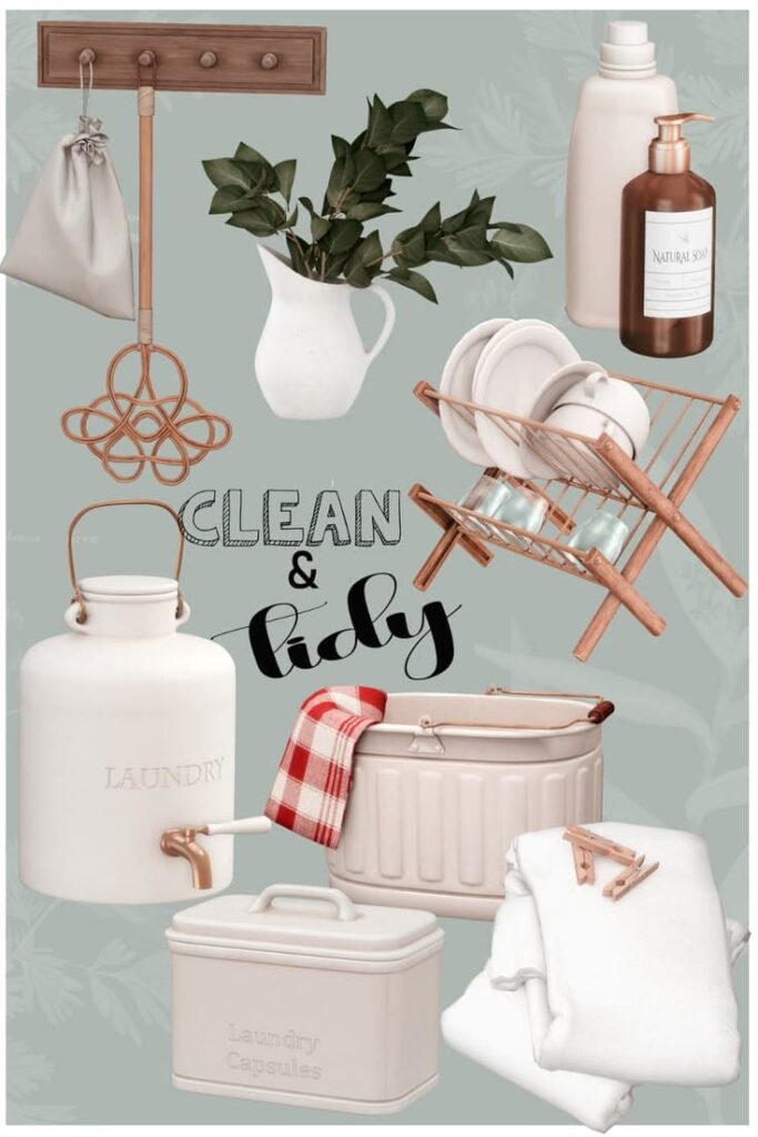 sims 4 laundry cc pack
