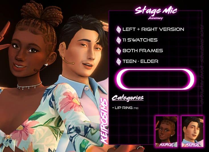 sims 4 mic