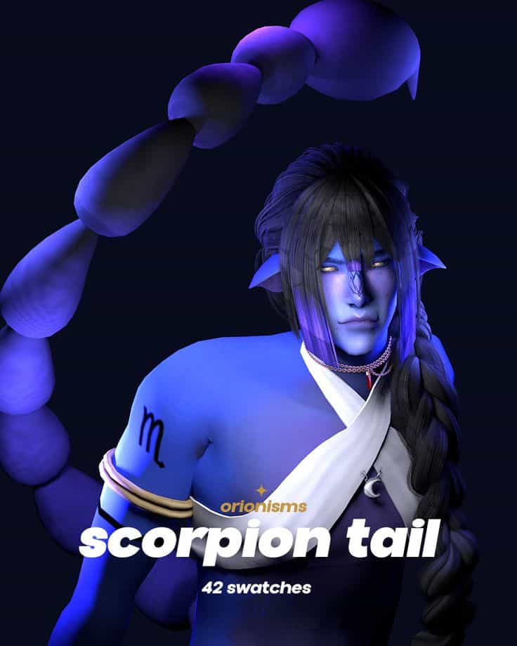 sims 4 scorpion tails