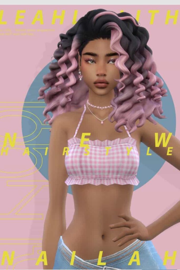 best sims 4 curly hair