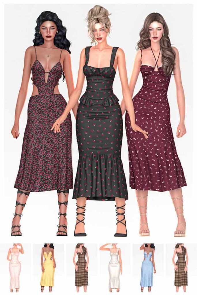 best sims 4 dresses cc