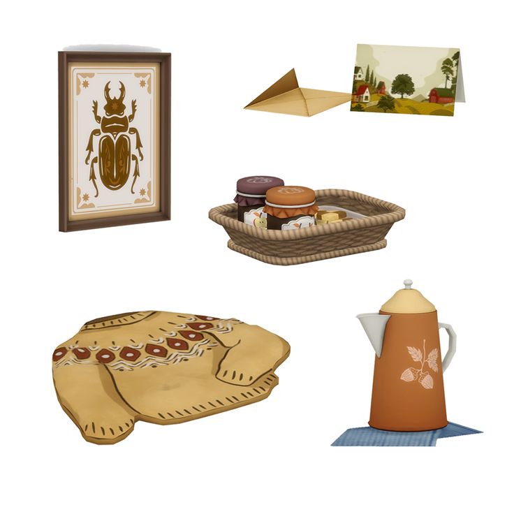 cozy sims 4 decor cc