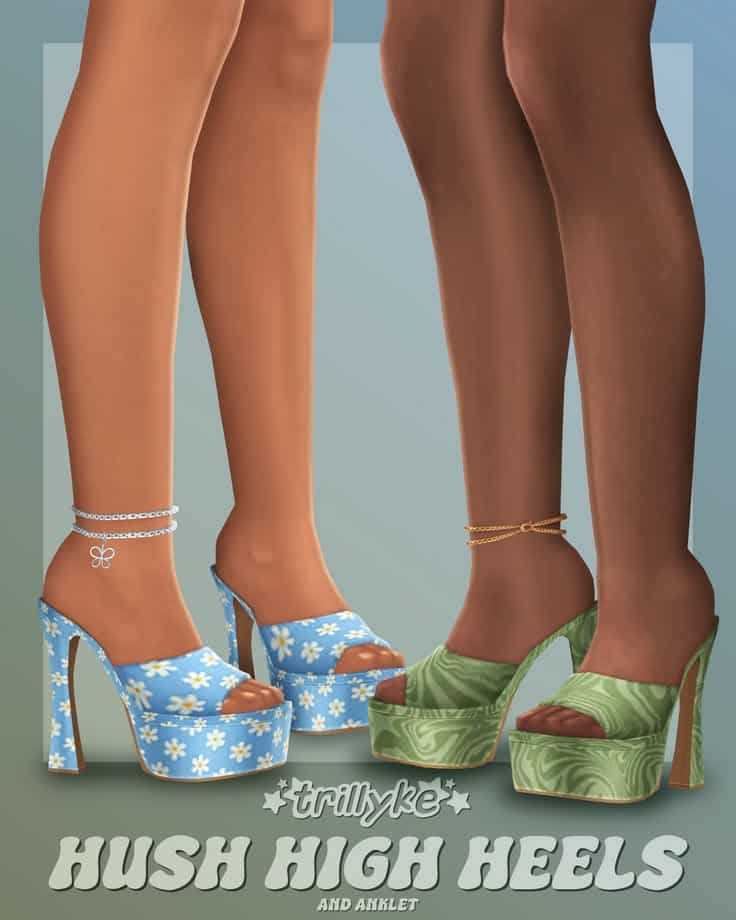 high heels cc sims 4