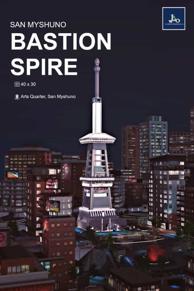 sims 4 bastion spire build