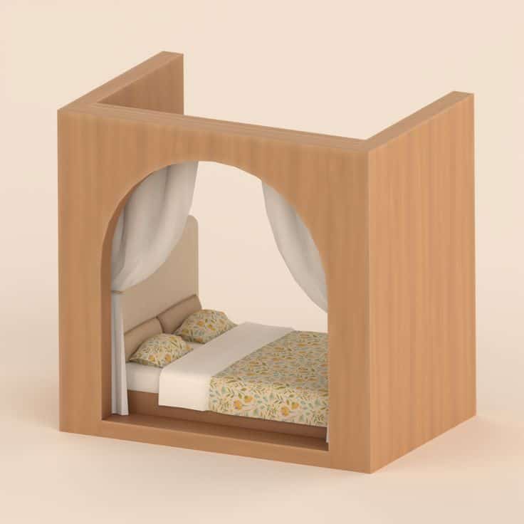 sims 4 bed