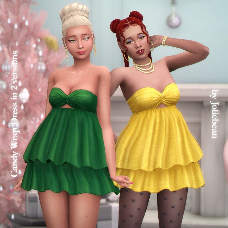 sims 4 cc dress maxis match