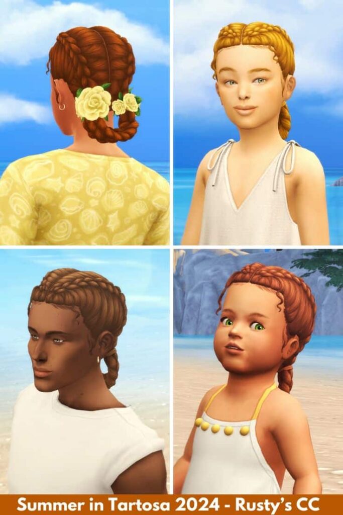 sims 4 cc hair pack