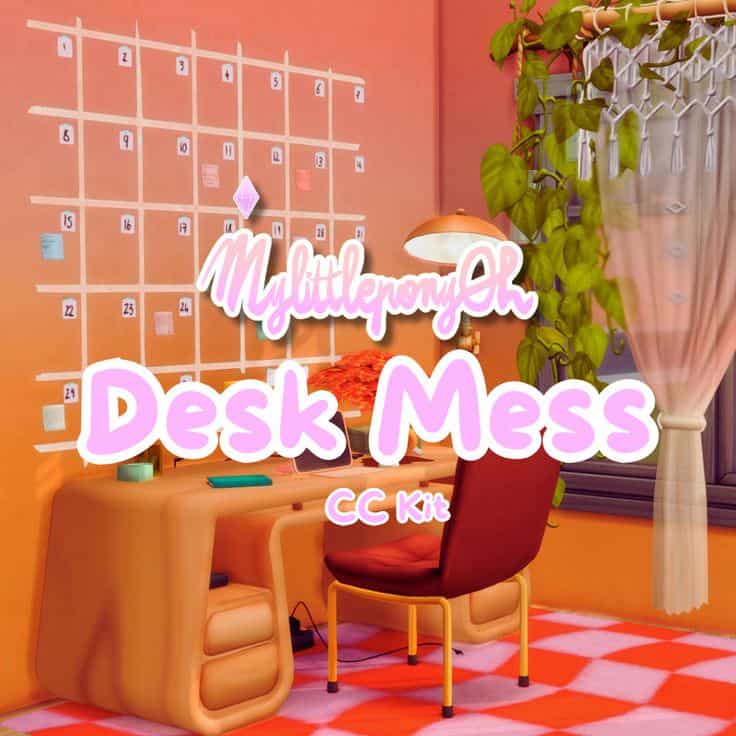 sims 4 desk kit