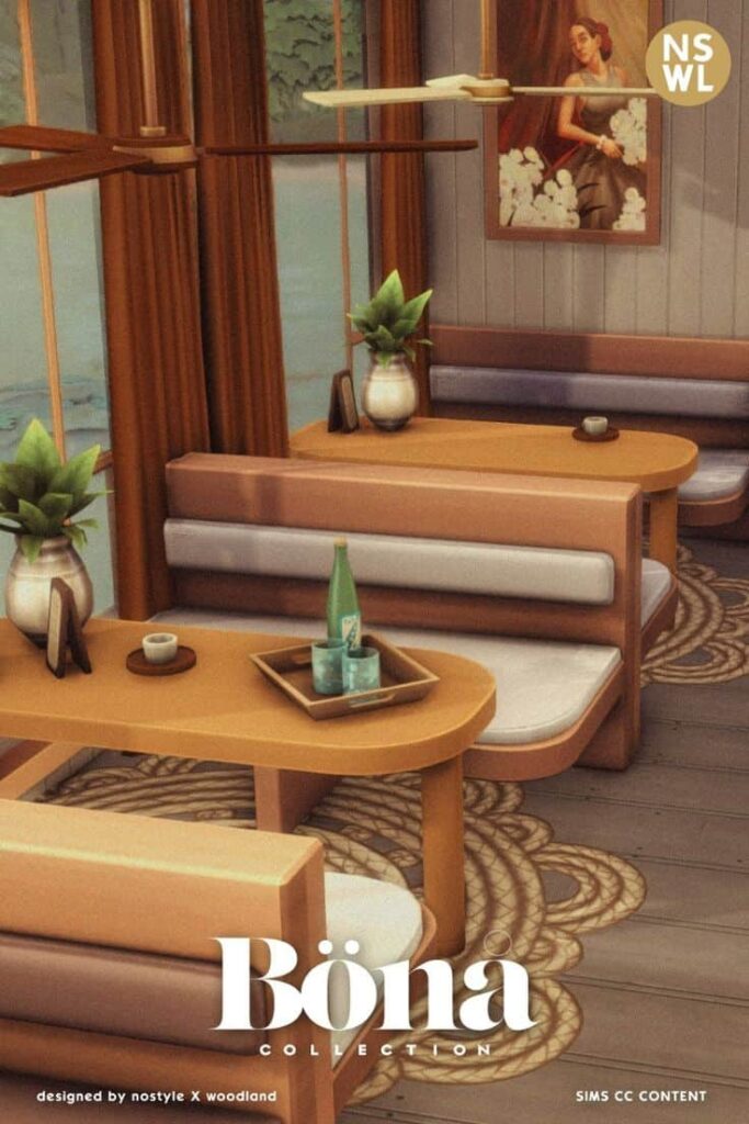 sims 4 dining cc pack