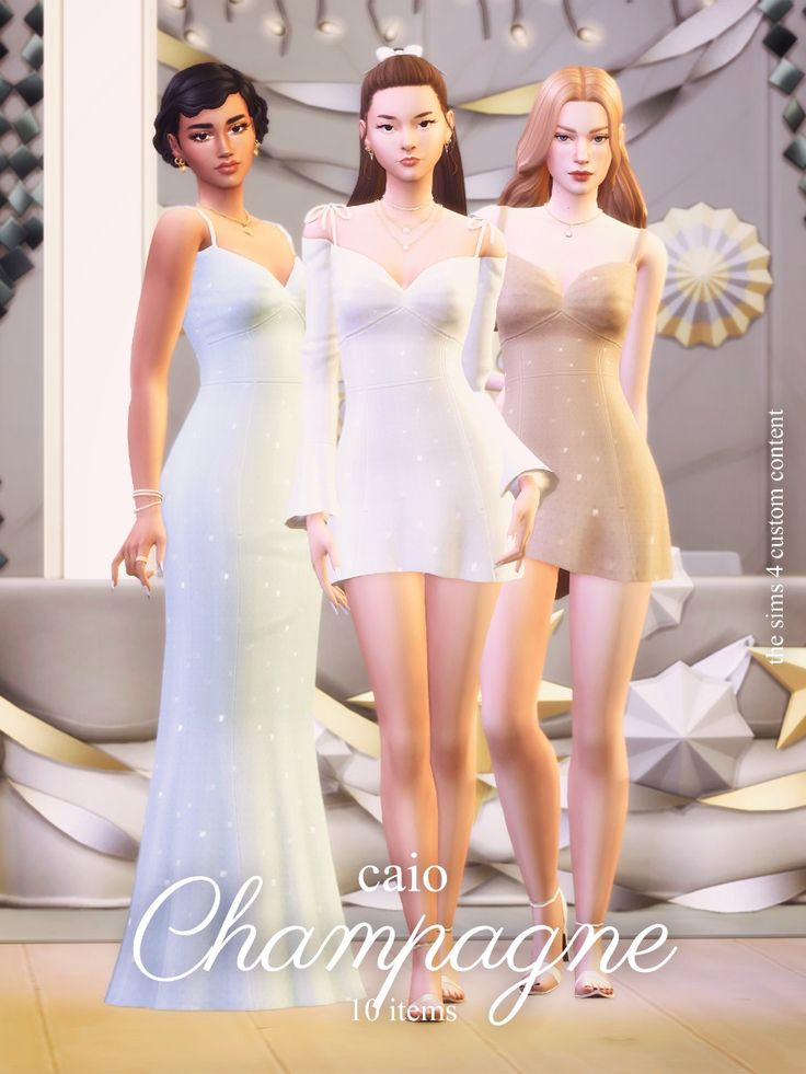 sims 4 dress cc pack
