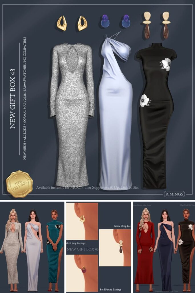 sims 4 dress cc set
