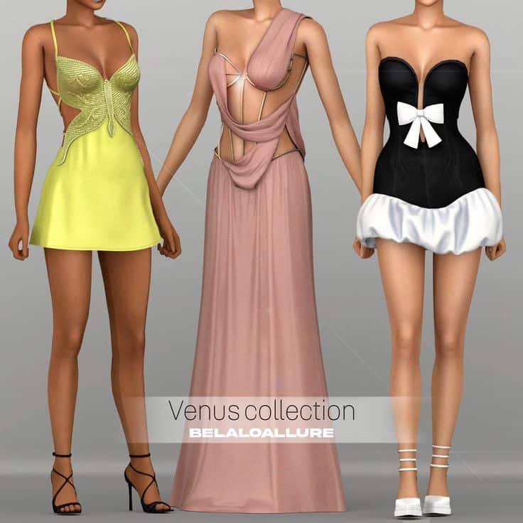 sims 4 dresses cc