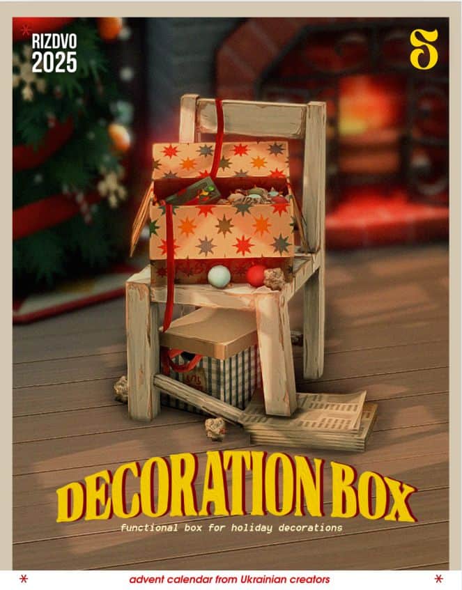 sims 4 functional decor box