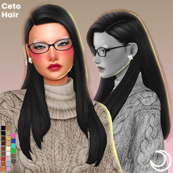 sims 4 hair custom content