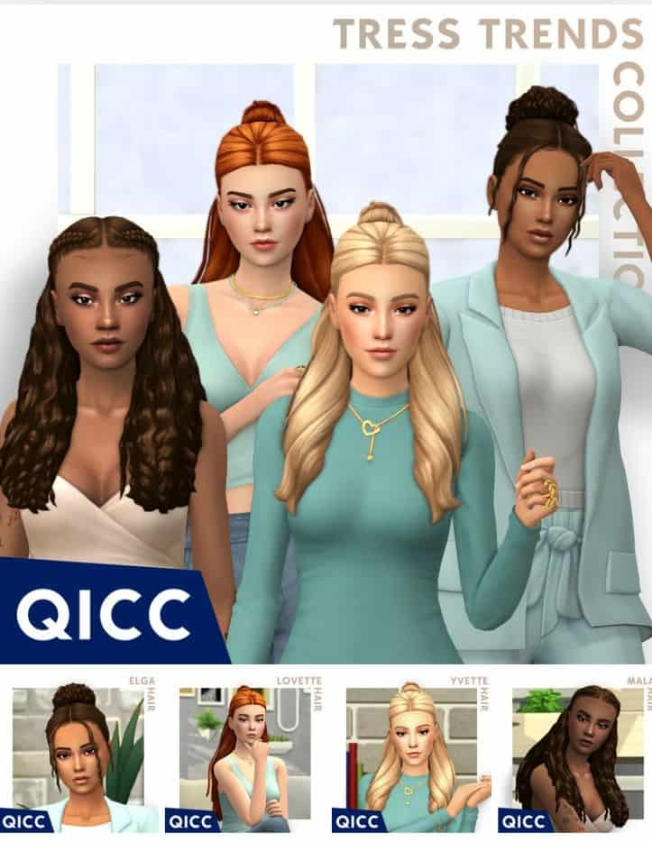 sims 4 hair pack