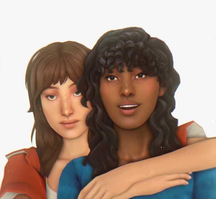 sims 4 hair pack