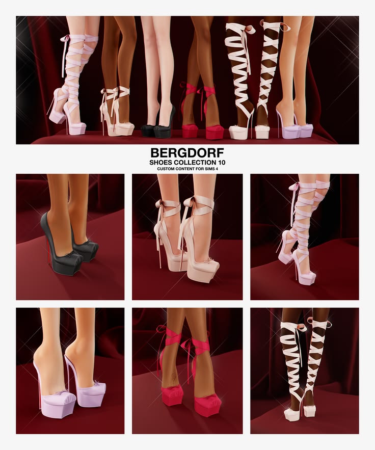 sims 4 heels collection
