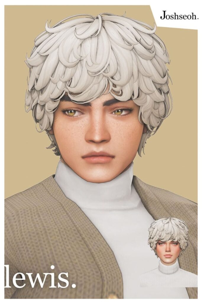 sims 4 lewis hair cc