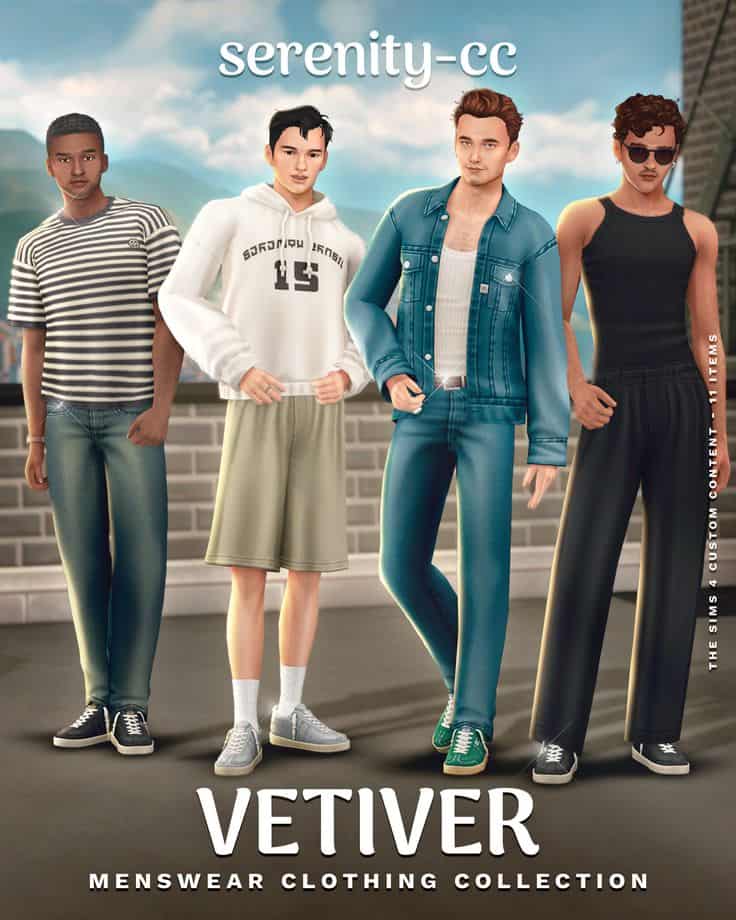 sims 4 male clothes pack