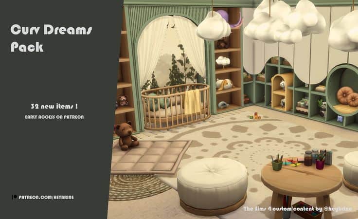 sims 4 nursery pack