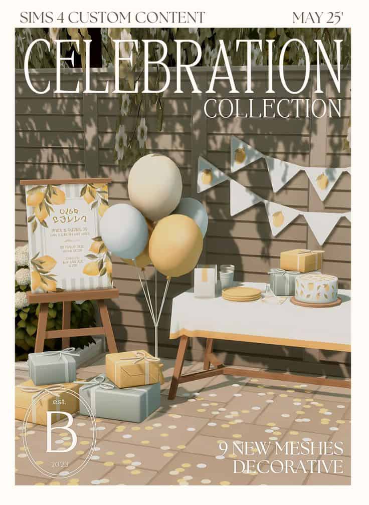 sims 4 party cc pack