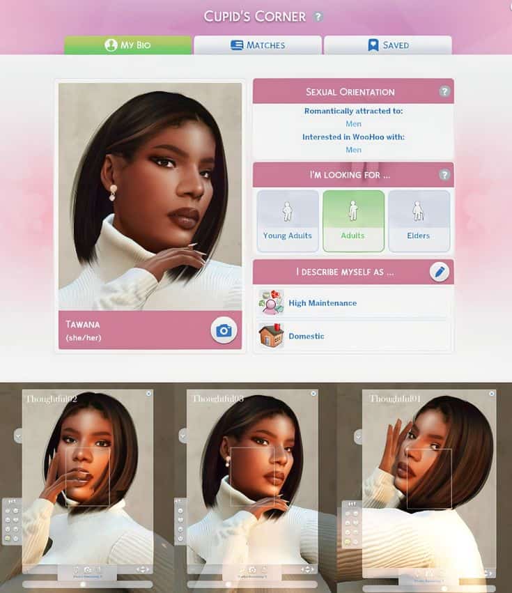 sims 4 selfie overrides