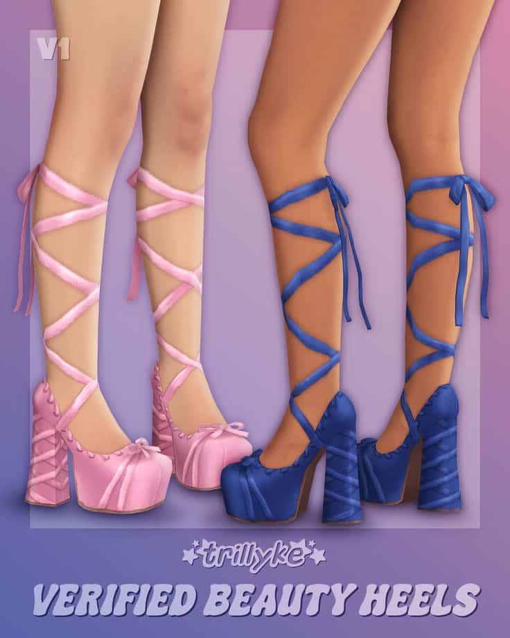 sims 4 verified beauty heels