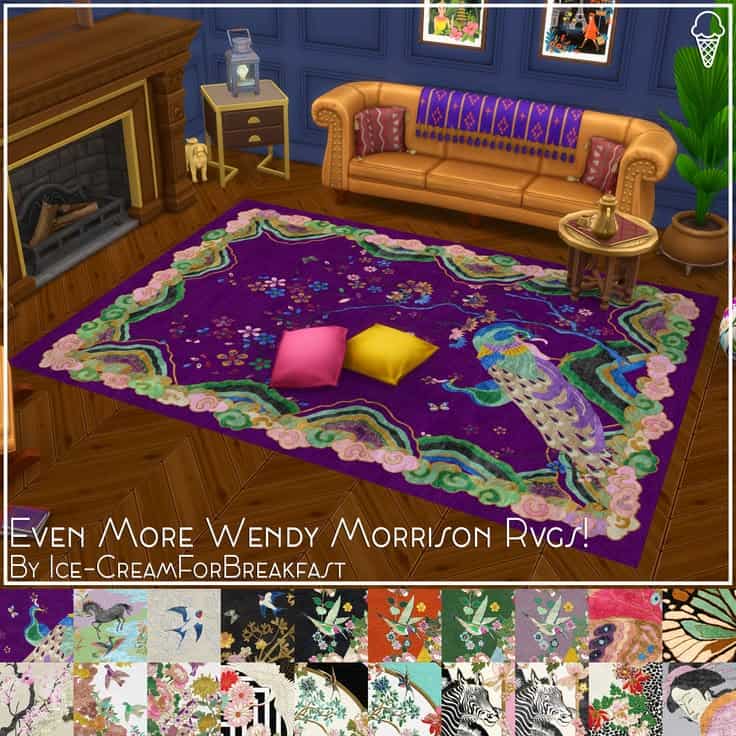 best sims 4 rugs