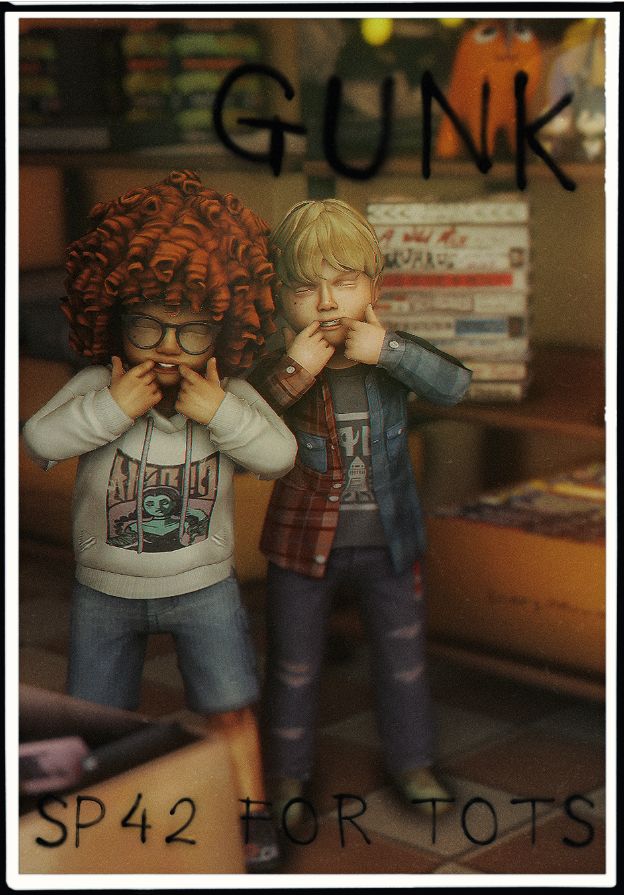 gunk sims 4 toddler set