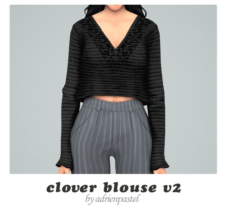sims 4 blouse