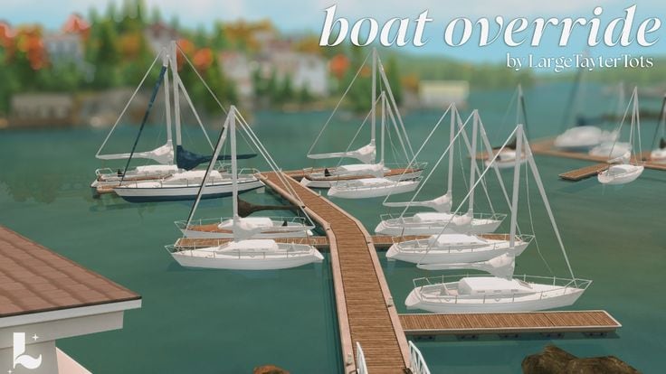 sims 4 boat override