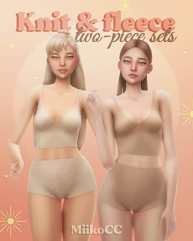 sims 4 cc sleepwear