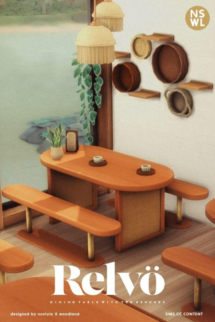 sims 4 dining table cc