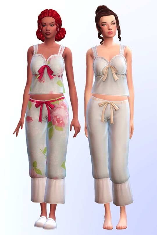 sims 4 female pajamas