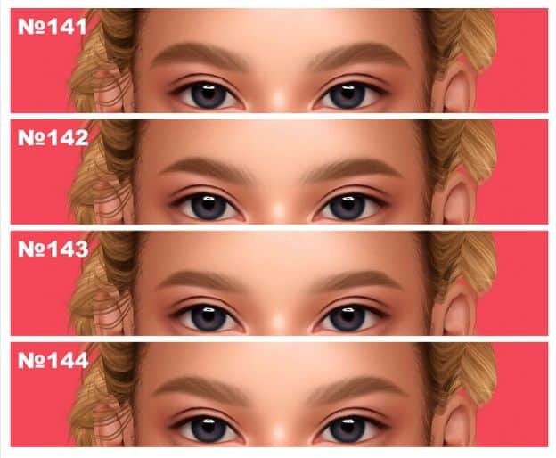 sims 4 kids eyebrows