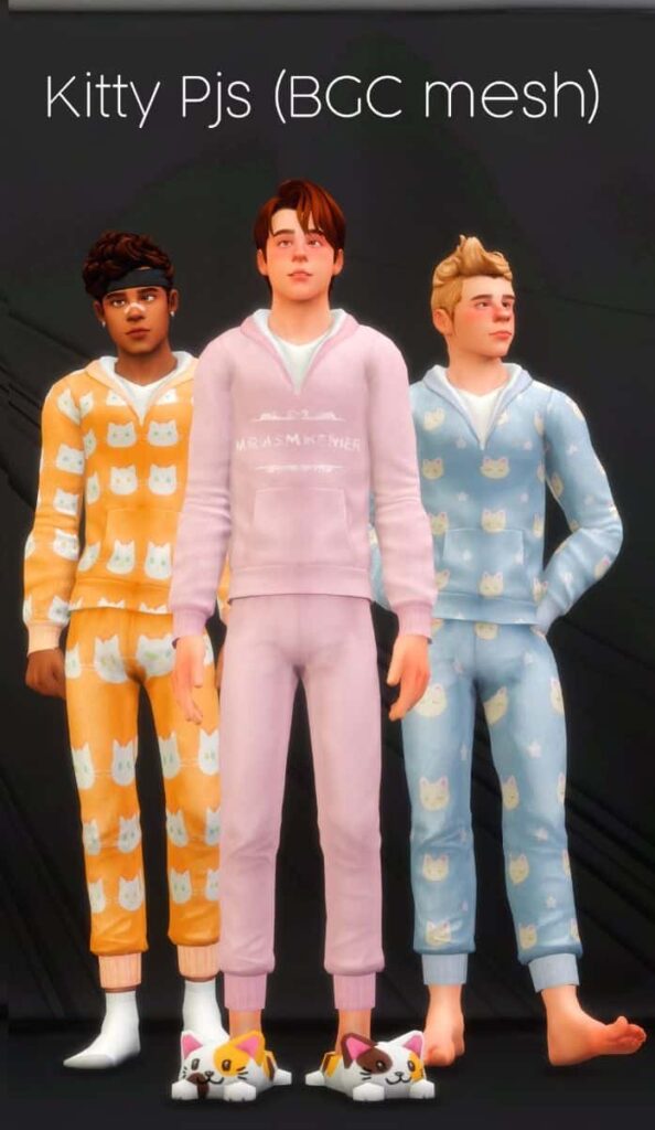 sims 4 male pajamas cc