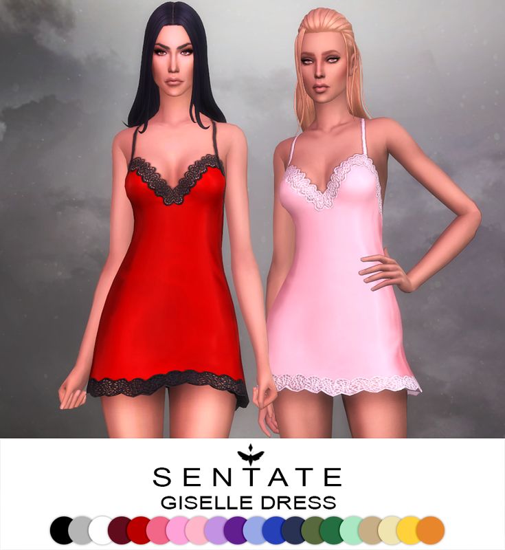 sims 4 mini dress set
