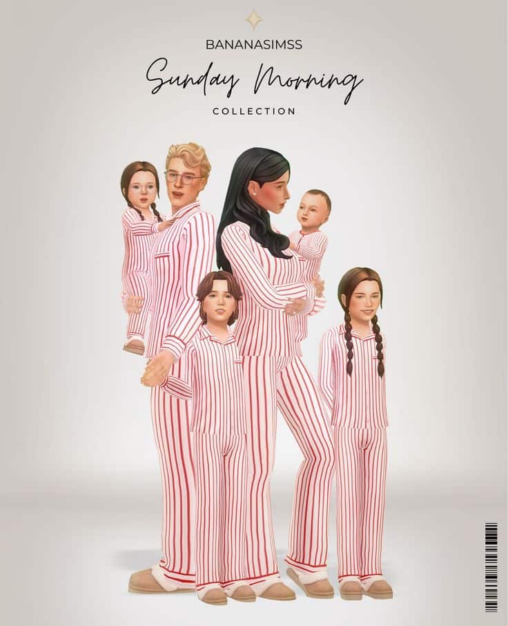 sims 4 pajamas cc maxis match