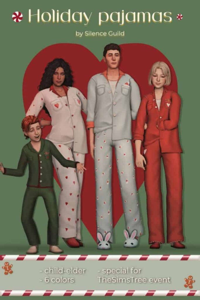 sims 4 pajamas for all ages