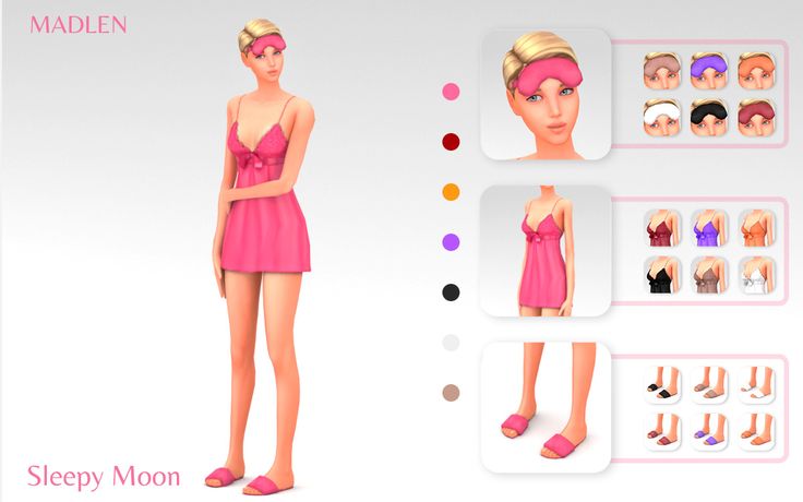 sims 4 sleepwear cc pack