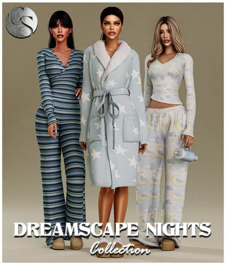 sims 4 sleepwear collection