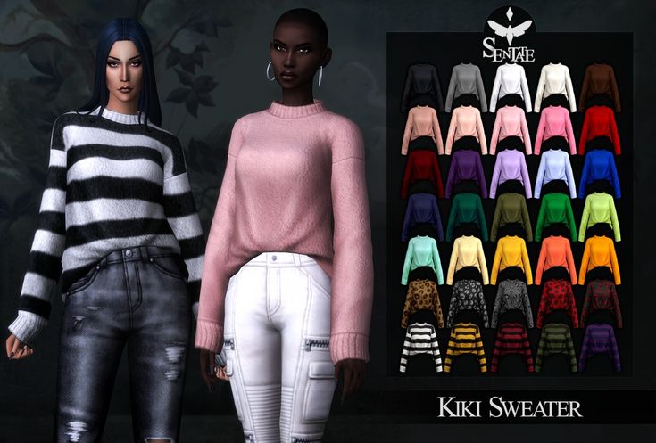 sims 4 sweater maxis match cc