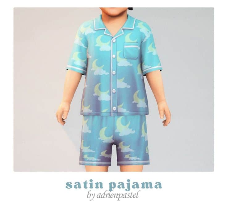 sims 4 toddler pajamas