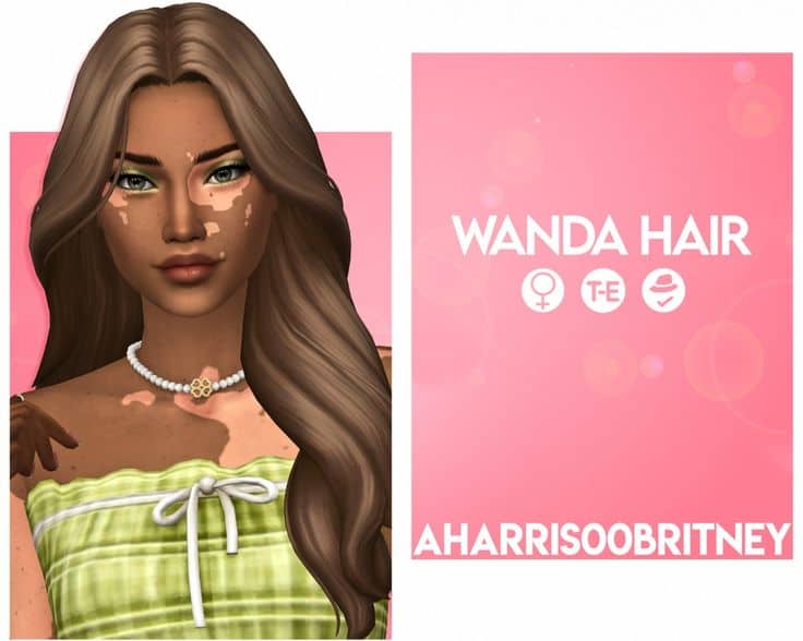sims 4 wavy hair