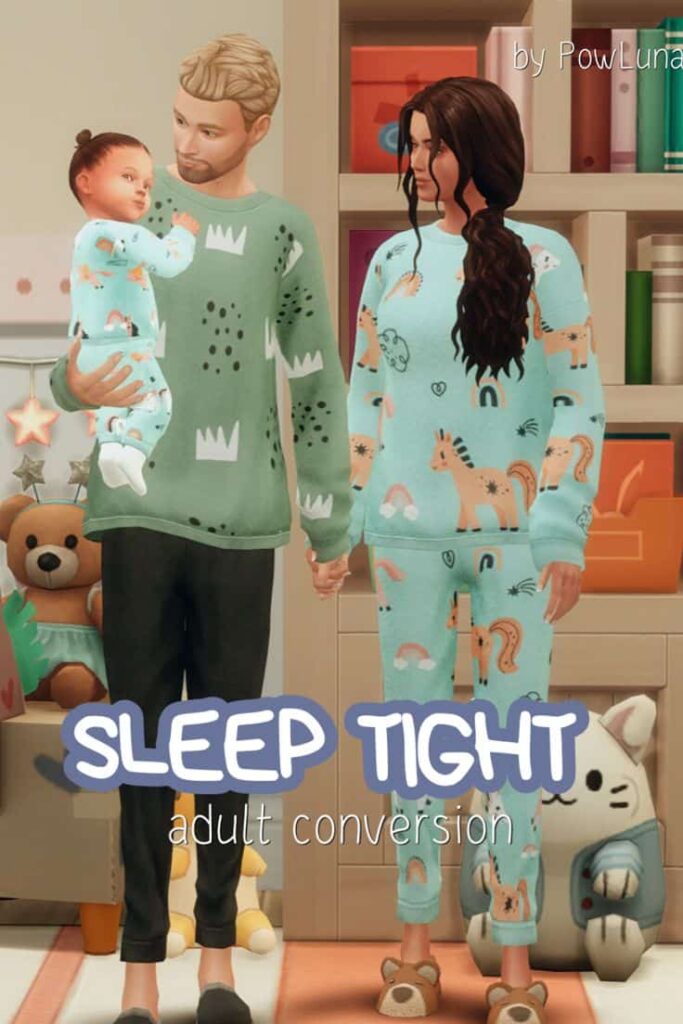 sleepwear cc sims 4